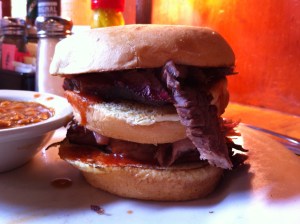 Jim 'N Nick's Double Decker Quite possibly the tastiest sandwich around